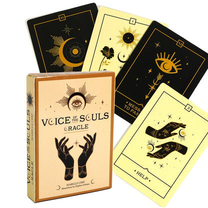 11*6.5cm Voice of the Souls Oracle 44 Full Color deck spirit guides and souls Love Oracle Cards Tarot For Beginners