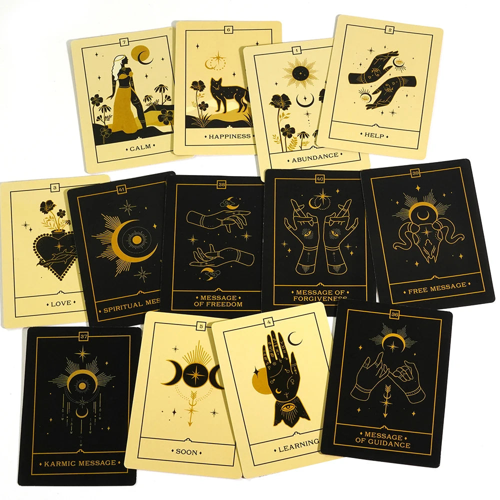 11*6.5cm Voice of the Souls Oracle 44 Full Color deck spirit guides and souls Love Oracle Cards Tarot For Beginners