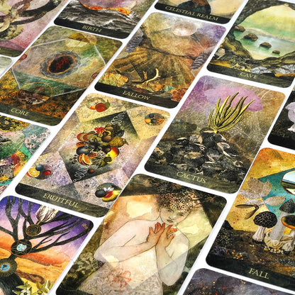 52 Cards The Faceted Garden Oracle Second Edition Oracle Deck Divination Inspired By The Symbolism And Metaphor Of The Garden