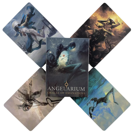 Angelarium Oracle Of The Emanations Cards A 33 English Divination Deck 