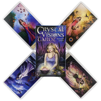 Crystal Visions Tarot Cards A 79 Deck Oracle English Divination 