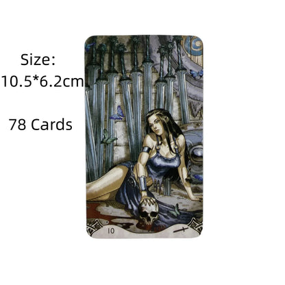 Erotic Fantasy Tarot Cards A 78 Deck Oracle English Visions Divination 