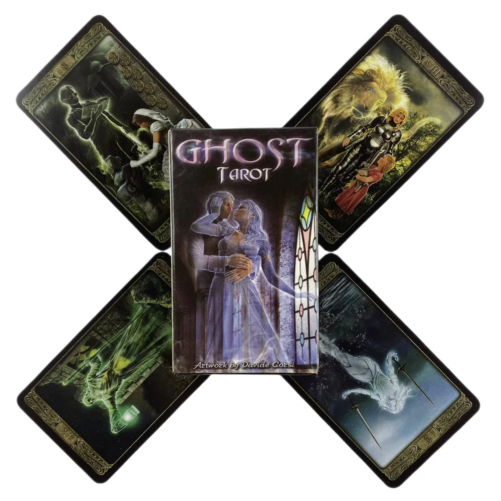 Ghost Tarot Cards A 78 Deck Oracle English Visions Divination 