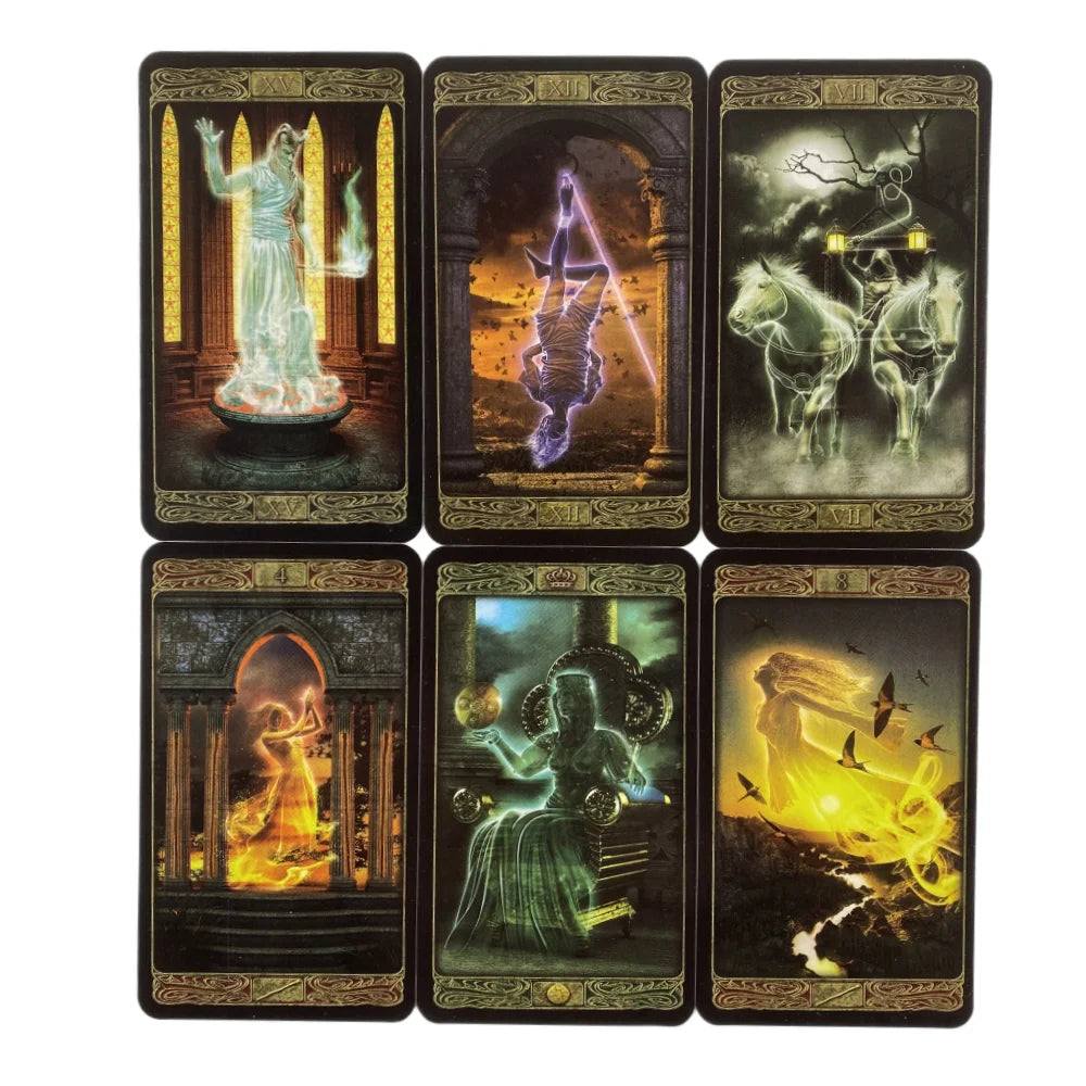 Ghost Tarot Cards A 78 Deck Oracle English Visions Divination 