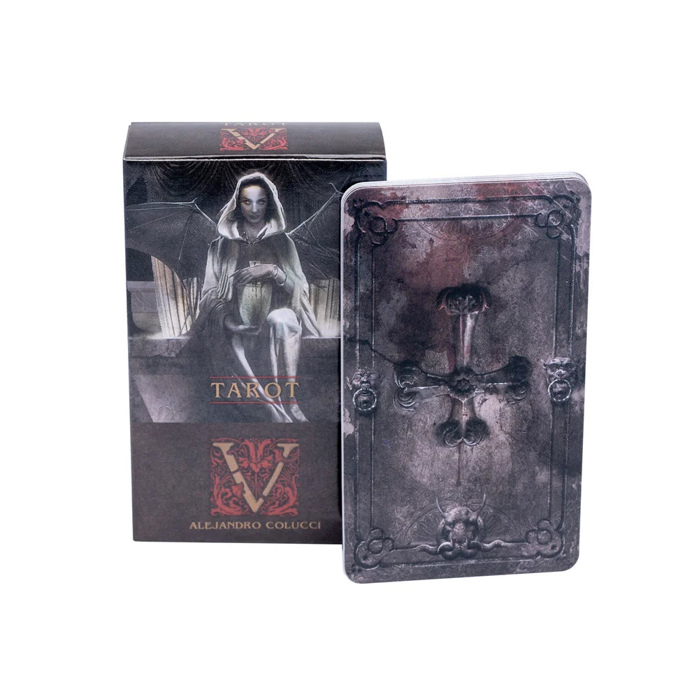 Goth Dark Style Creative  V Tarot Deck Female Cards Deck  Prophecy Tarot Deck Rider Waite