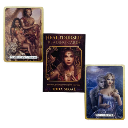 Heal Yourself Reading Oracle Cards A 36 English Divination Deck 