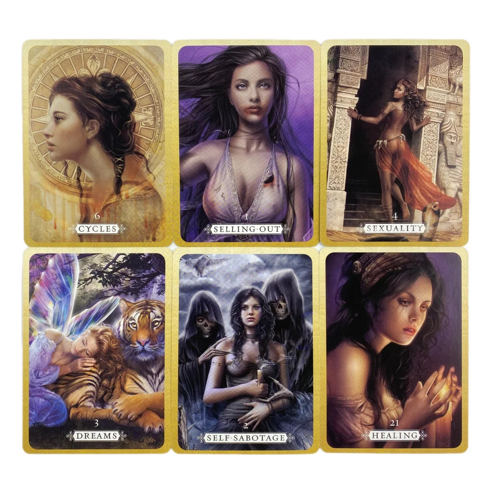 Heal Yourself Reading Oracle Cards A 36 English Divination Deck 