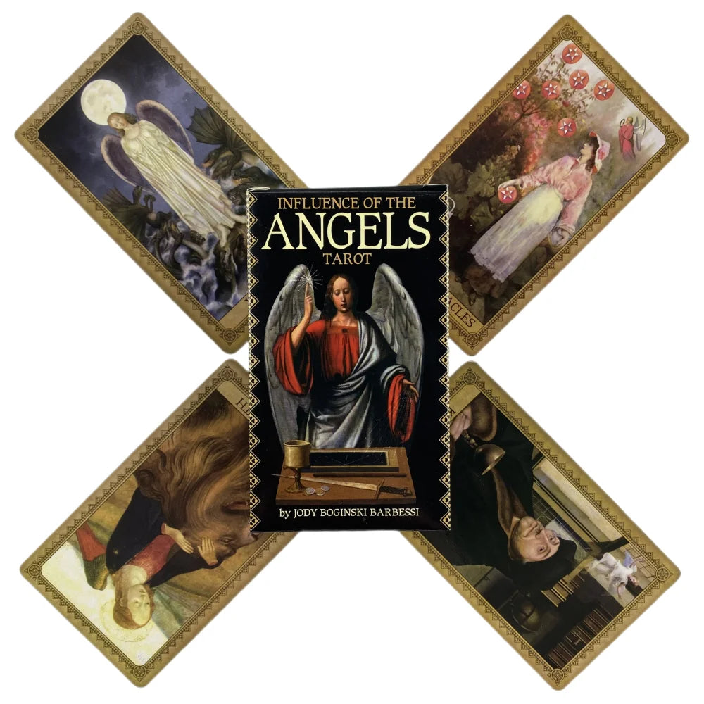 Influence Of The Angels Tarot Cards A 78 Deck Oracle English Visions Divination 