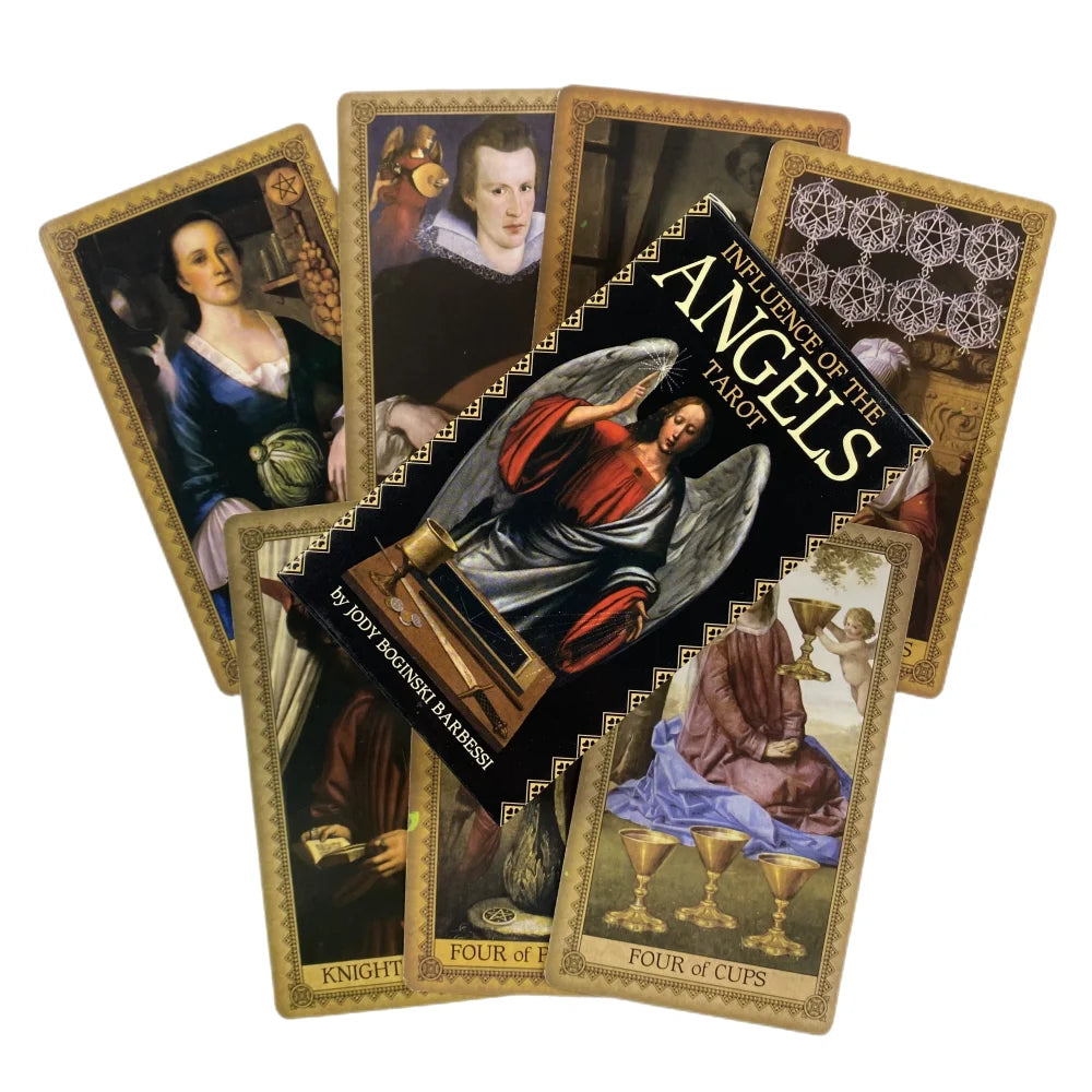 Influence Of The Angels Tarot Cards A 78 Deck Oracle English Visions Divination 