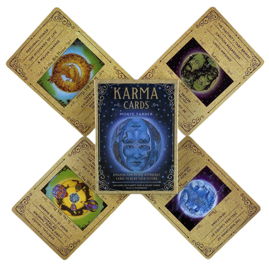 Karma Oracle Cards Amazing Fun To Use Astrology For Read Future A 36 English Divination Deck