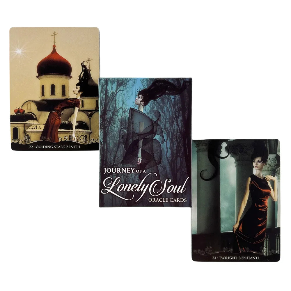 Lonely Soul Oracle Cards A 32 English Divination Deck 