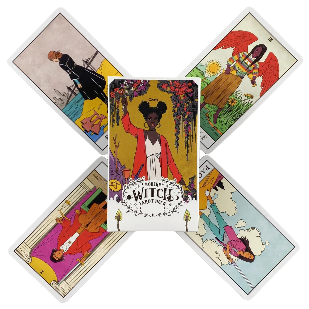 Modern Witch Tarot Cards A 78 Deck Oracle English Divination 