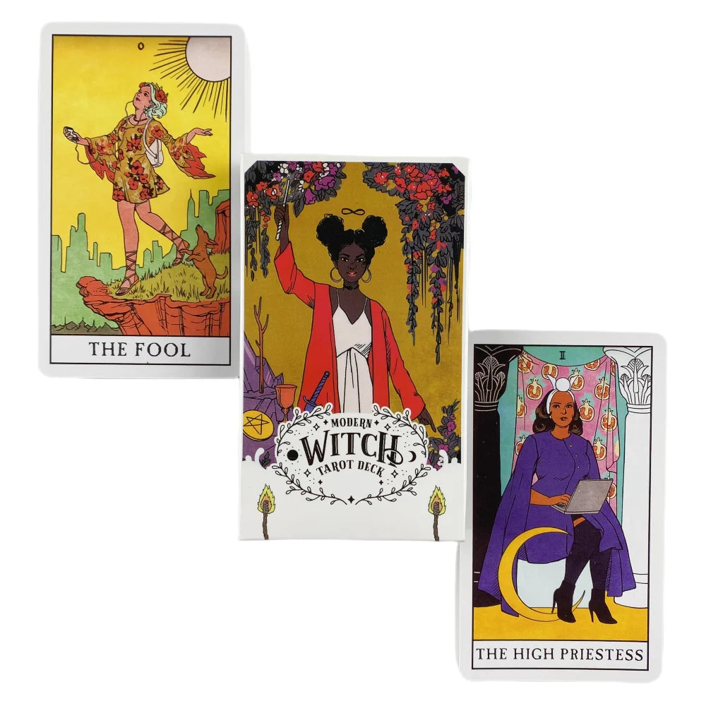 Modern Witch Tarot Cards A 78 Deck Oracle English Divination 