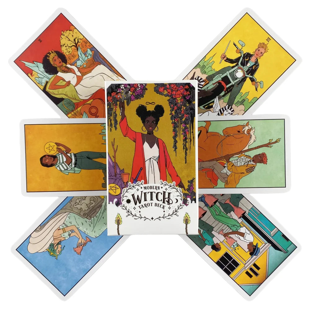 Modern Witch Tarot Cards A 78 Deck Oracle English Divination 