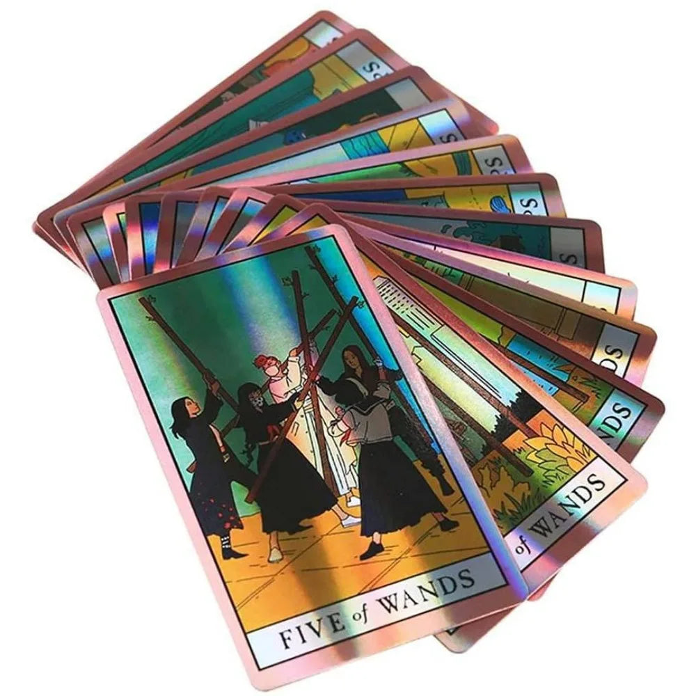 Modern Witch Tarot Laser Card