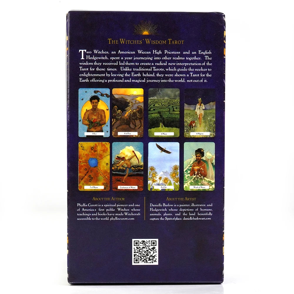 New 78pcs Cards Deck The Witches’ Wisdom Tarot Board Game Deck Fortune Telling Family Party Guide Versions Edition