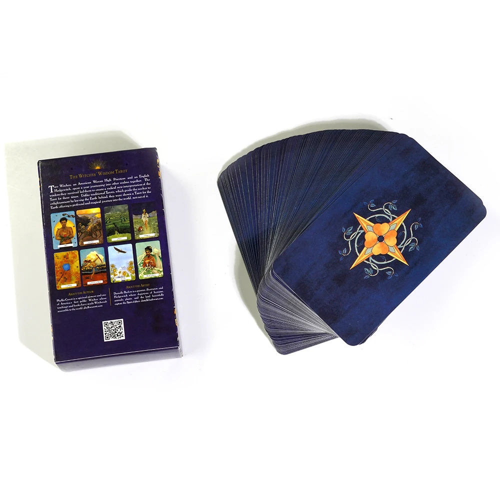 New 78pcs Cards Deck The Witches’ Wisdom Tarot Board Game Deck Fortune Telling Family Party Guide Versions Edition