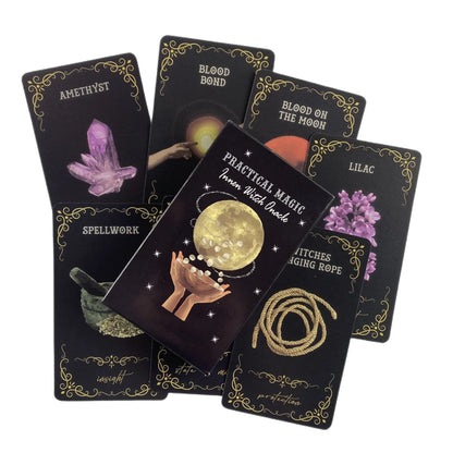 Practical Magic Inner Witch Oracle Cards A 46 Tarot English Visions Divination Deck
