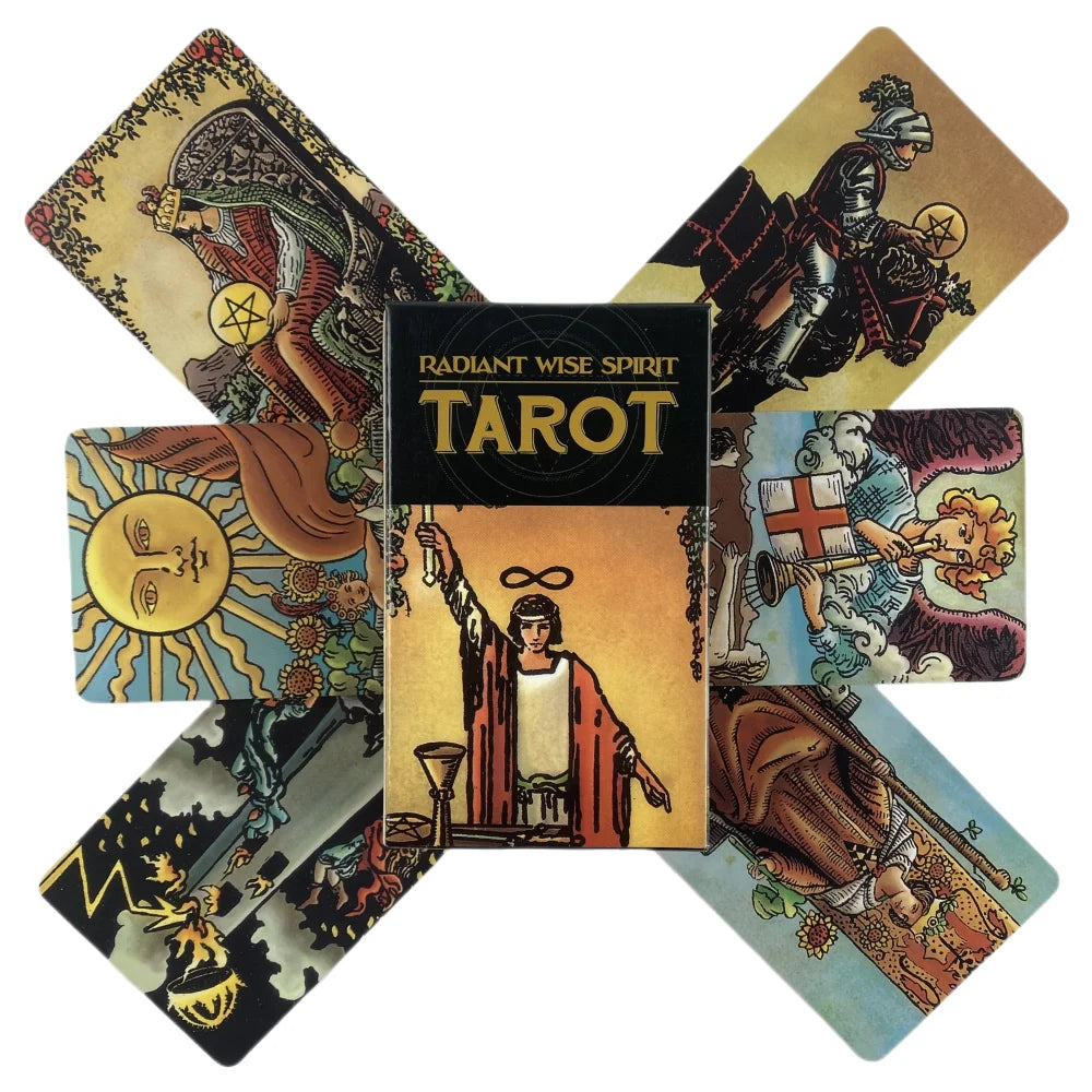 Radiant Wise Spirit Tarot Cards A 78 Rider Deck Oracle English Visions Divination 