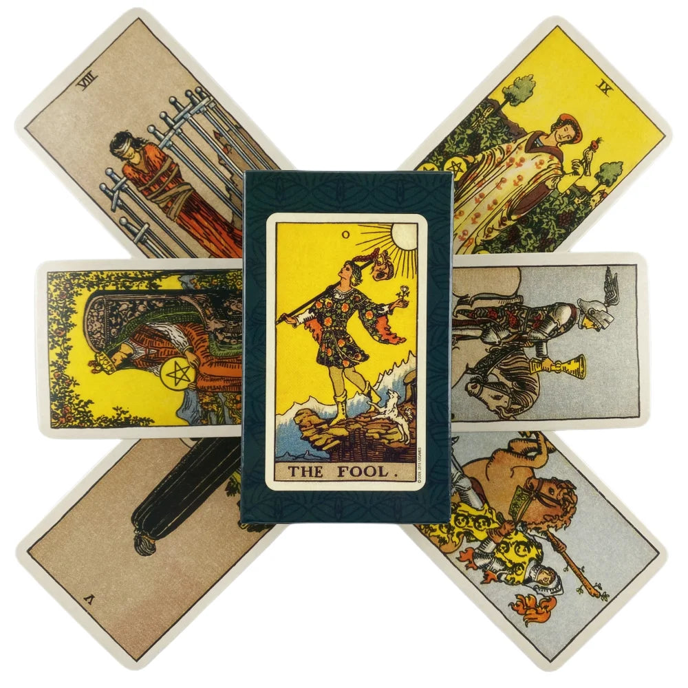 Rider Tarot Cards A 78 Deck With Paper Guidebook Oracle English Visions Divination Centennial 