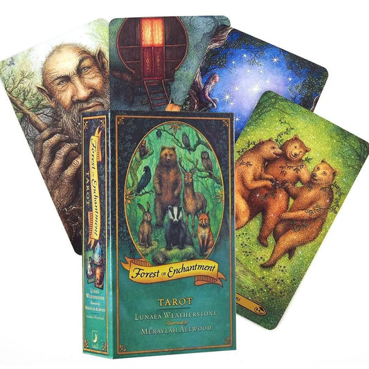 Forest Of Enchantment Tarot Cards A 78 Deck Oracle English Visions Divination