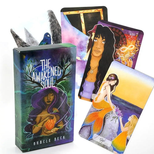 The Awakened Soul Oracle Cards A 50 English Visions Divination Deck