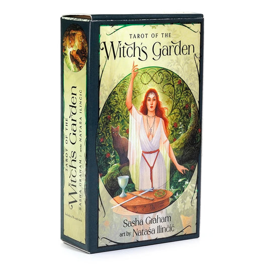 10.3*6cm Tarot of The Witch's Garden 78 Pcs Cards Manifestation and Magic Await You In The Witch's Garden