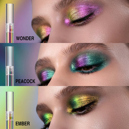 Chameleon Liquid Eyeshadows Shiny Longlasting Eye Shadow Make Up Art Women Cosmetic