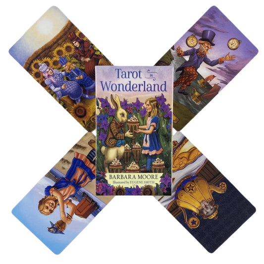 Tarot In Wonderland Cards Deck Christmas Oracle English Visions Divination 