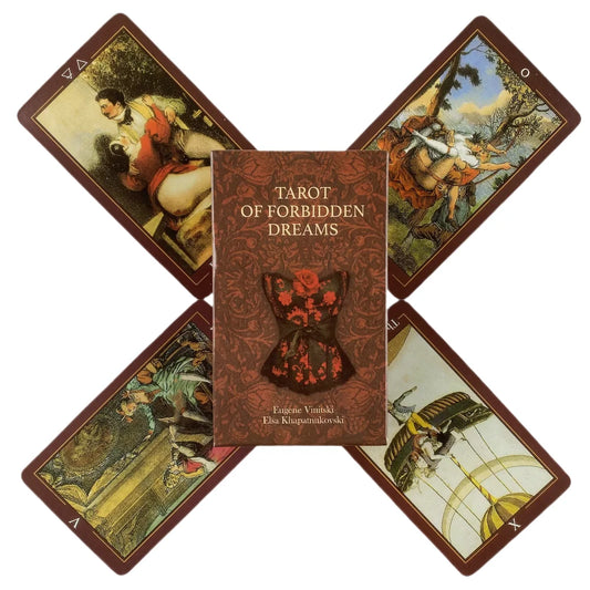 Tarot Of Forbidden Dreams Cards A 78 Oracle English Visions Divination 