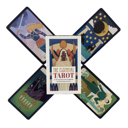 The Essential Tarot Cards A 78 Oracle English Visions Divination 