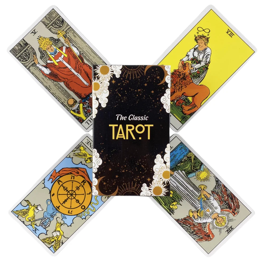 The New Classic Tarot Cards Of Rider A 78 Deck Oracle English Visions Divination 