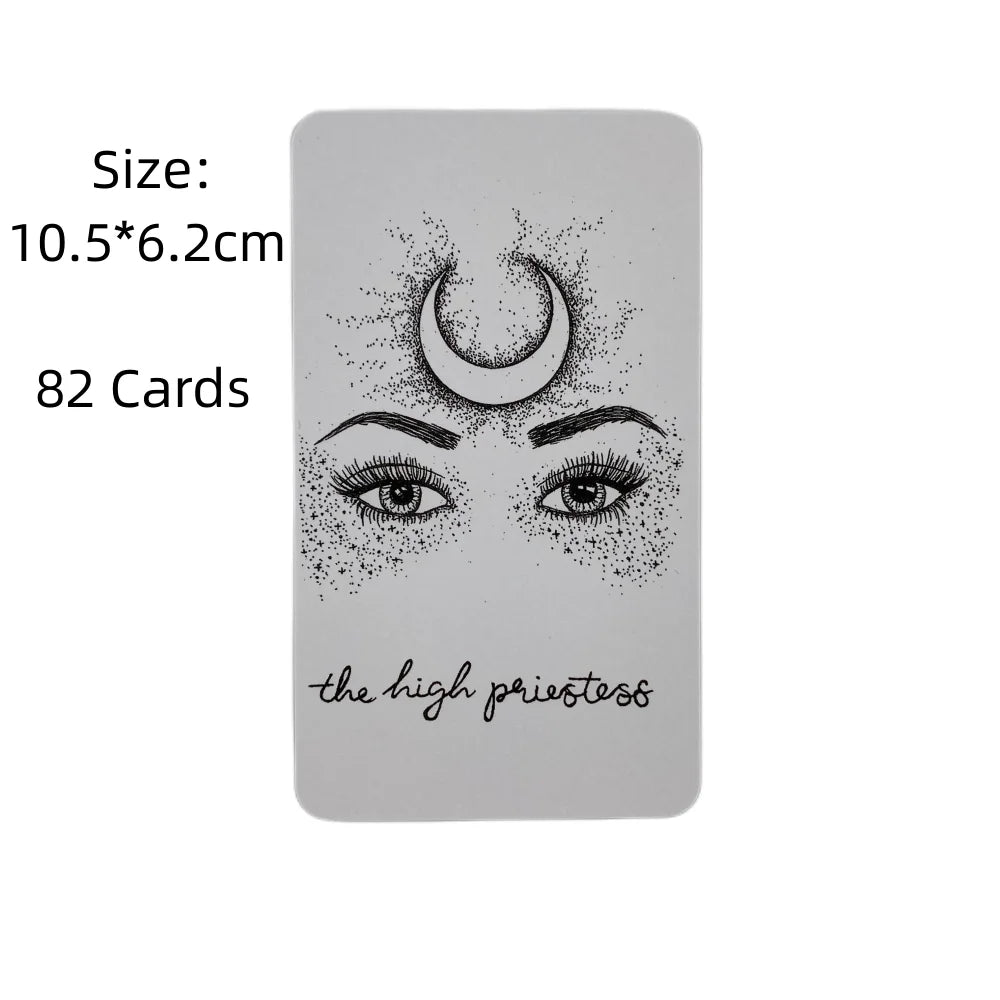 The Wandering Moon Tarot Cards A 82 Deck Oracle English Visions Divination 