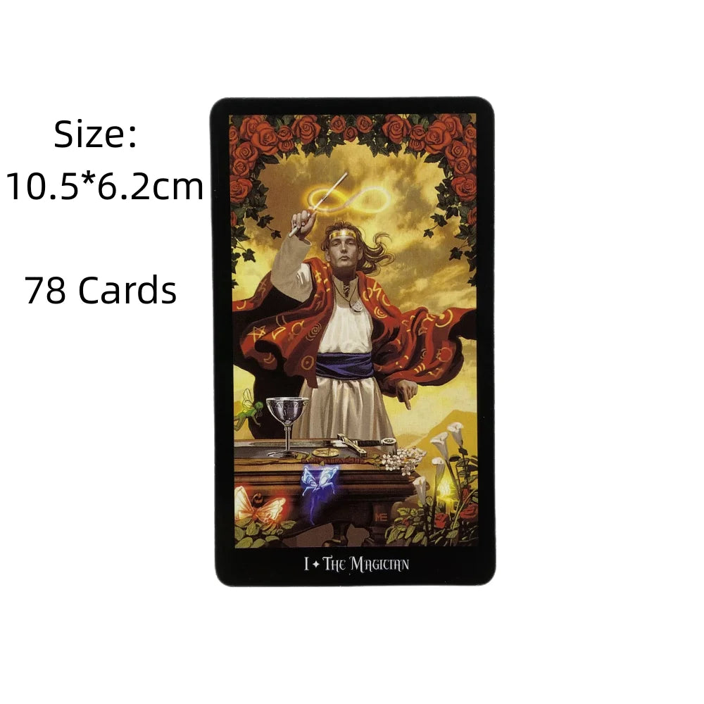 Witches Tarot Cards A 78 Deck Oracle English Visions Divination 