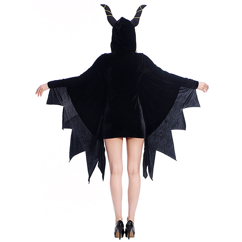 New Bat Horn Sleeping Spell Witch Cosplay Costume Halloween/Stage/Party