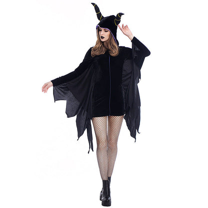 New Bat Horn Sleeping Spell Witch Cosplay Costume Halloween/Stage/Party
