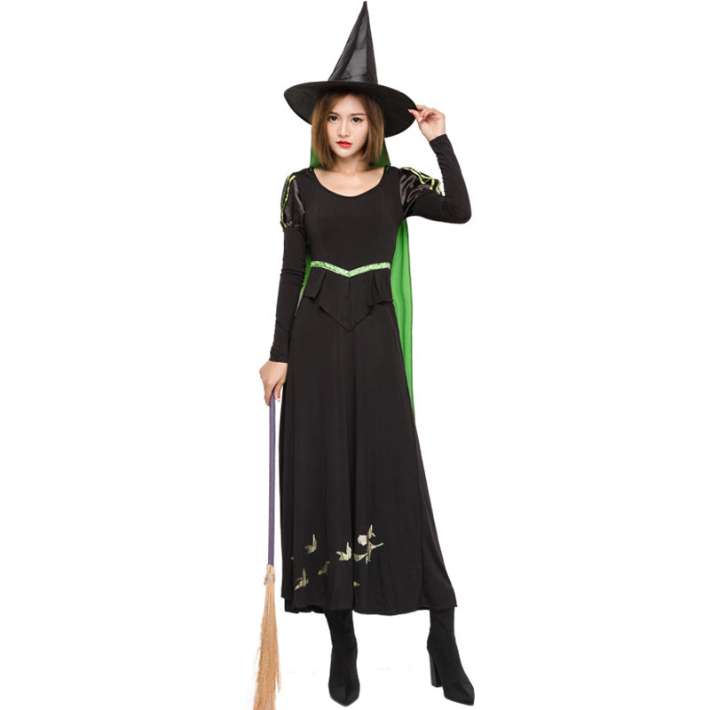Standing Collar Witch Cosplay Costume Halloween/Stage Performance/Party