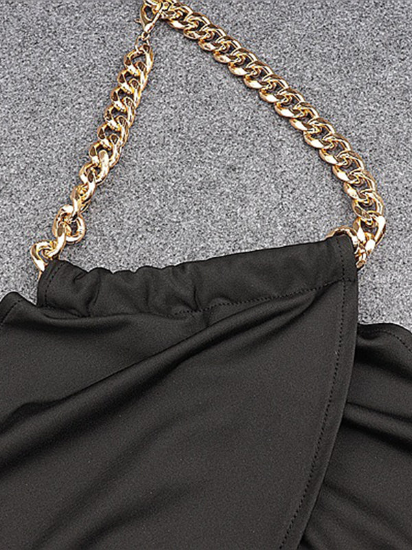 Dark Eyes Chained Halter Top 