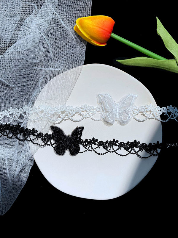 Lace Butterfly Chokers 