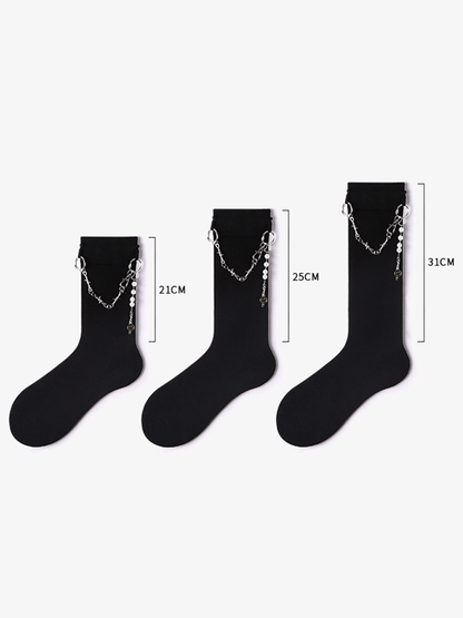 Ring Chain Socks 