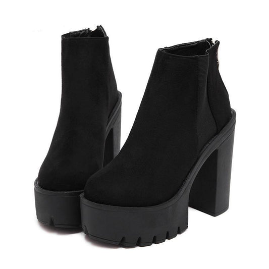 Gothic Ankle Boots 