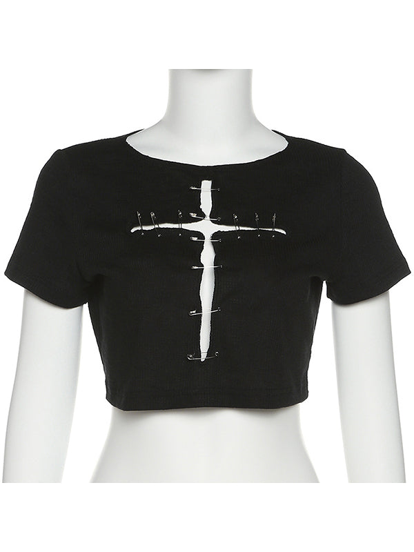 Give Me Ten Cross Pin Top 