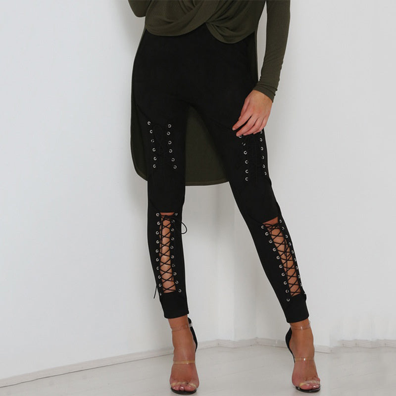 Witchy Clothing Autumn Sexy Skinny Pants Gothic Clothing