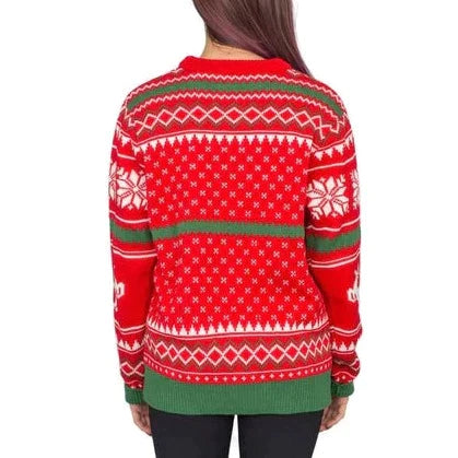 Michelle Merry Christmas Ya Filthy Animal Pattern Sweater 