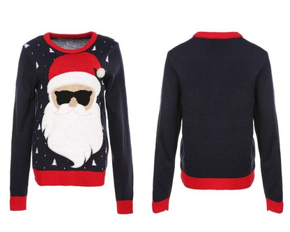 Rachel Santa Claus Christmas Sweater 