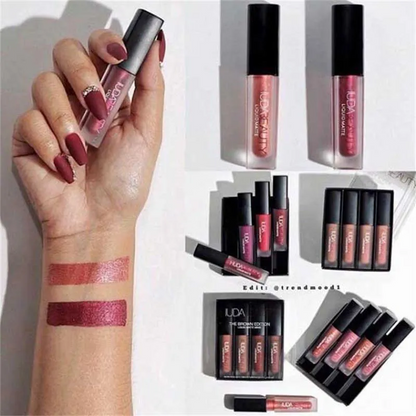 4pcs Matte Lip Gloss