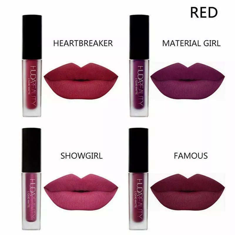 4pcs Matte Lip Gloss