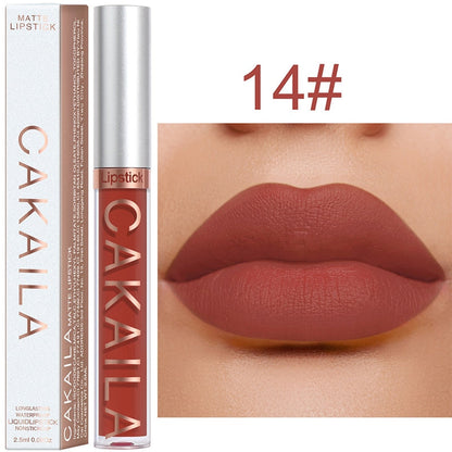 Nude Creamy Semi Lipgloss Waterproof Long Lasting Moist Lip Gloss Plumper Liquid Lipstick Lips Tattoo Makeup Lip Tint Lip Gloss