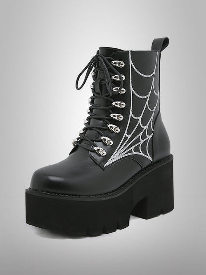 Spiders Weave Weds Boots 