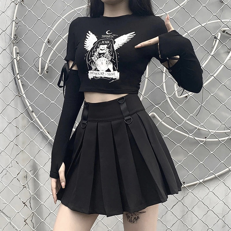 Witchy Clothing Memento Goth Top Gothic Clothing
